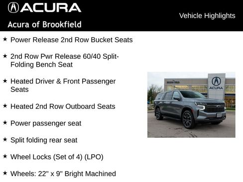 Used 2021 Chevrolet Suburban RST w/ Luxury Package image 24