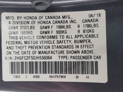 Used 2018 Honda Civic LX image 33