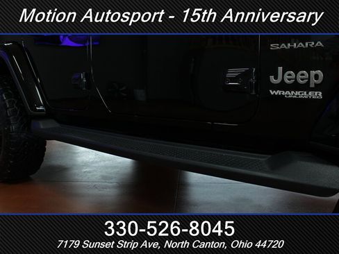 Used 2018 Jeep Wrangler Unlimited Sahara w/ Uconnect 4C Nav & Sound Group AWD/4WD image 55