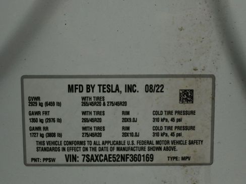 Used 2022 Tesla Model X image 29