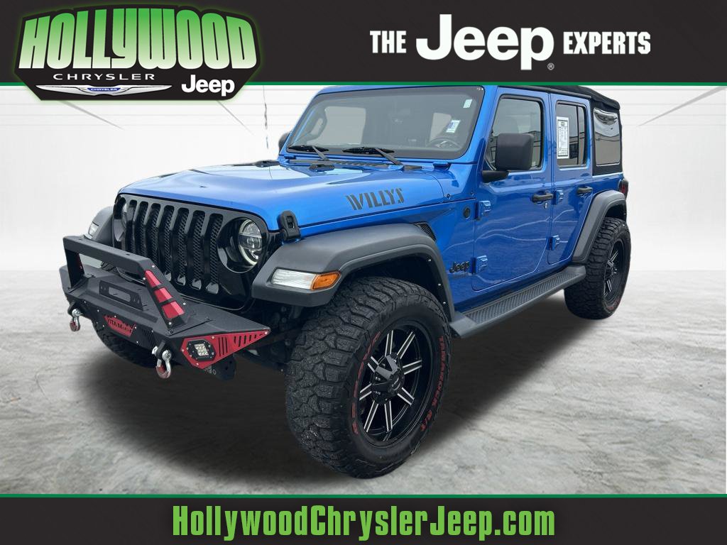 Used 2021 Jeep Wrangler Unlimited Sport AWD/4WD 360° Tour