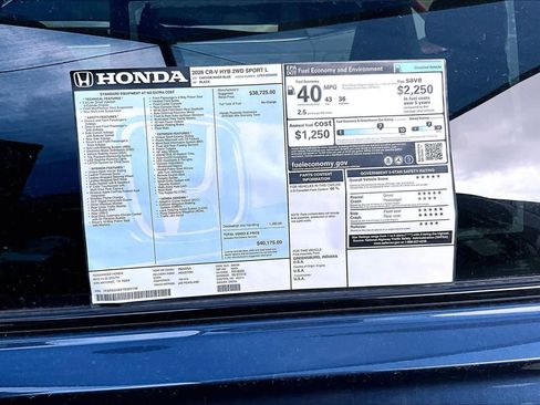 New 2026 Honda CR-V Sport-L image 18