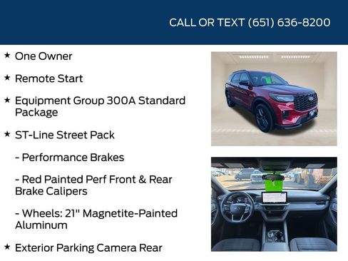 Used 2025 Ford Explorer ST-Line w/ ST-Line Street Pack image 5