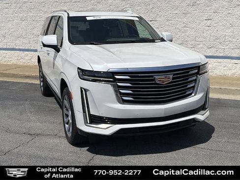Certified 2022 Cadillac Escalade Premium Luxury Platinum w/ Heavy-Duty Trailer Package RWD image 1