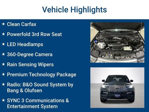 Used 2022 Ford Explorer Platinum w/ Equipment Group 601A image 3