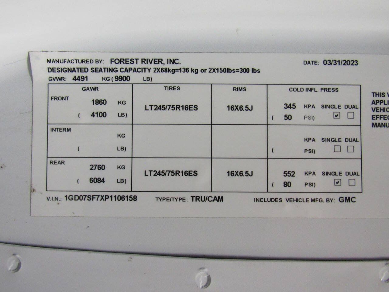 Used 2023 GMC Savana 3500 w/ Power Convenience Package RWD image 35
