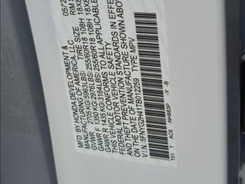 New 2026 Honda Pilot EX-L image 16