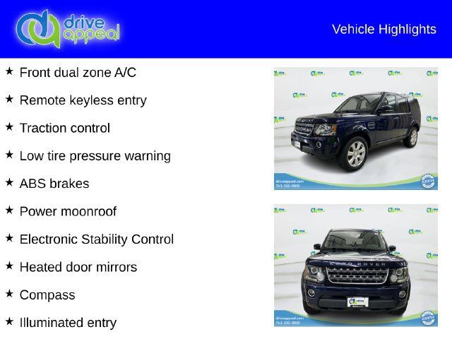 Used 2014 Land Rover LR4 HSE AWD/4WD image 12