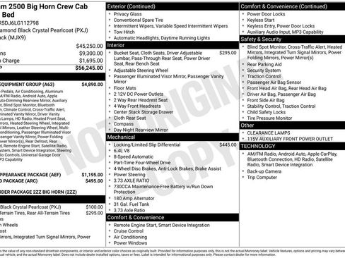 Used 2020 RAM 2500 Big Horn w/ Level 2 Equipment Group image 31