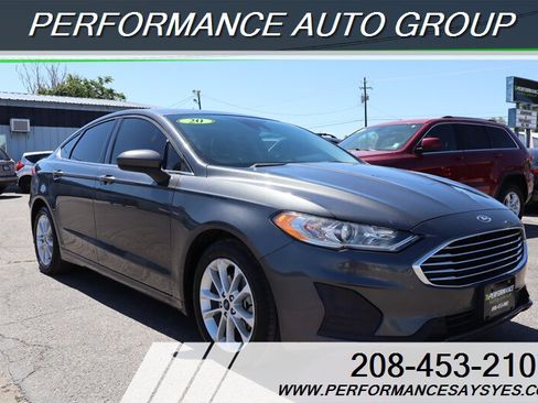 Used 2020 Ford Fusion SE FWD image 1