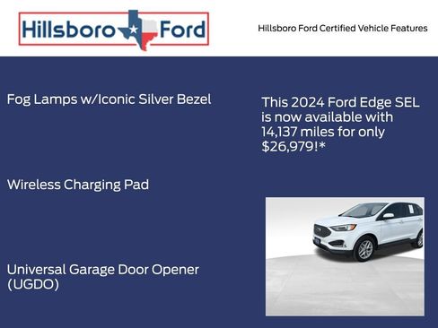 Used 2024 Ford Edge SEL w/ Convenience Package image 13