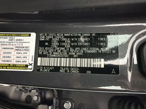 Certified 2024 Lexus RX 350 FWD w/ Convenience Package image 28