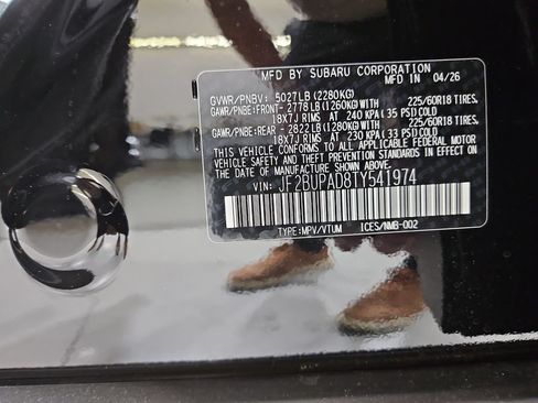 New 2026 Subaru Outback Premium AWD/4WD image 28