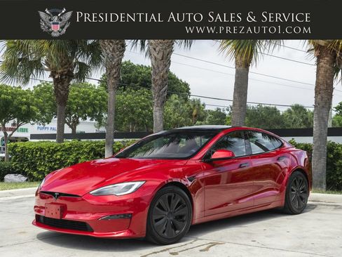 Used 2022 Tesla Model S AWD/4WD image 1