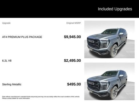 Used 2025 GMC Yukon AT4 w/ AT4 Premium Plus Package AWD/4WD image 5