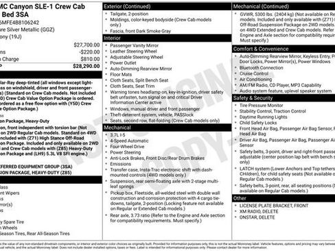 Used 2011 GMC Canyon SLE image 7