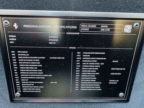 Used 2025 Ferrari 296 GTB RWD image 3