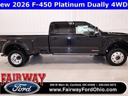 New 2026 Ford F450 Platinum