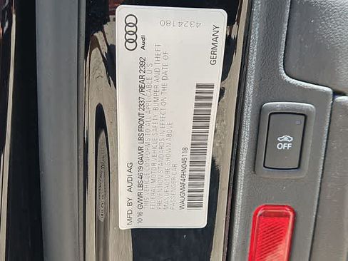 Used 2017 Audi A4 2.0T Ultra Premium w/ Convenience Package FWD image 30