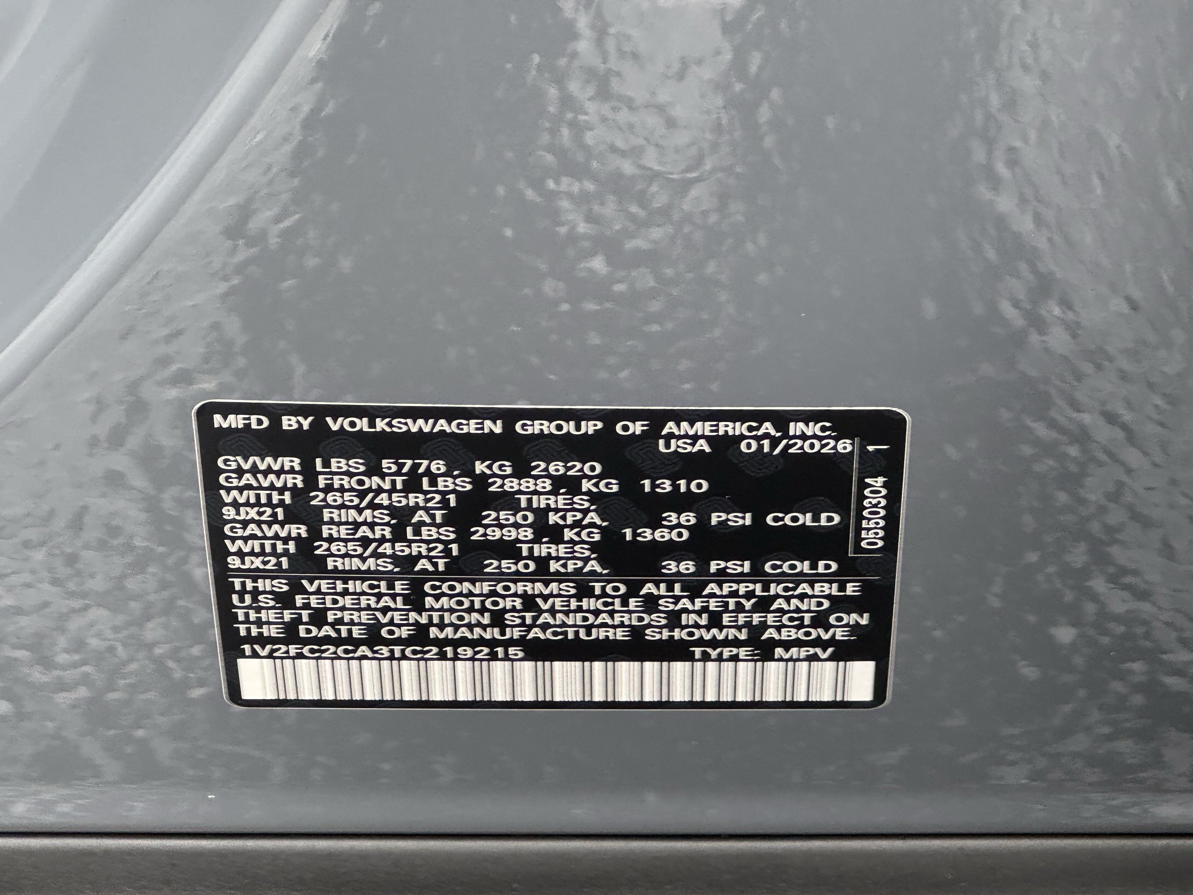 Used 2026 Volkswagen Atlas Cross Sport SEL Premium R-Line AWD/4WD image 37