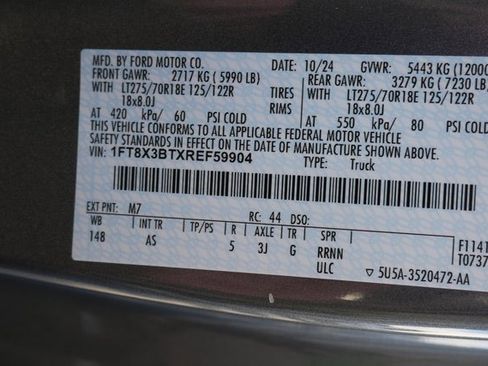 Used 2024 Ford F350 XL w/ FX4 Off-Road Package image 26