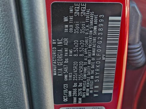 Used 2023 Kia Sorento SX Prestige image 38