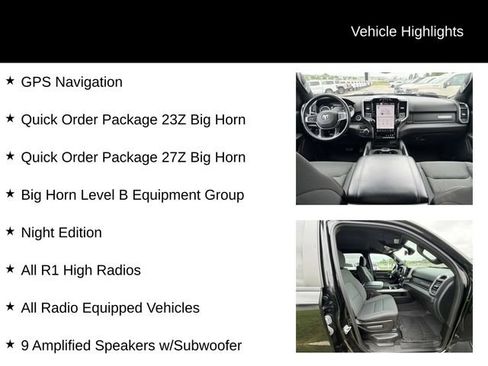 Used 2024 RAM 1500 Big Horn AWD/4WD image 12