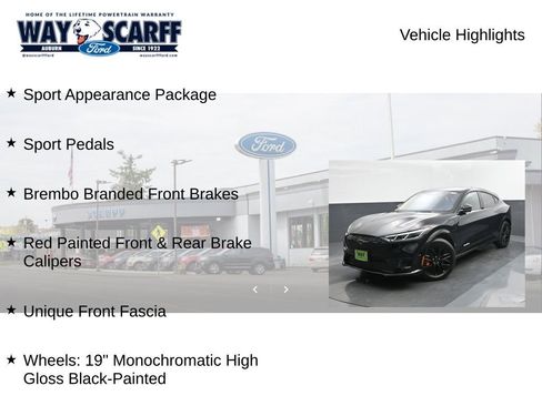 New 2025 Ford Mustang Mach-E Premium w/ Sport Appearance Package image 9