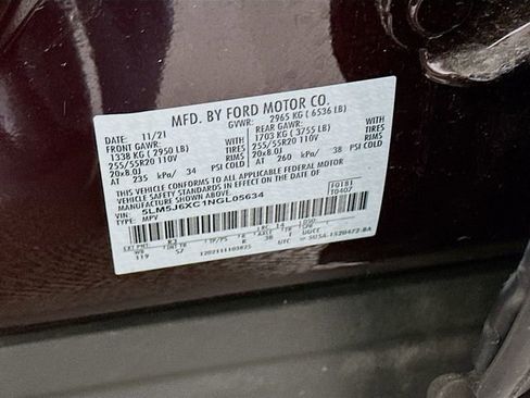 Used 2022 Lincoln Aviator AWD w/ Premium Package image 35