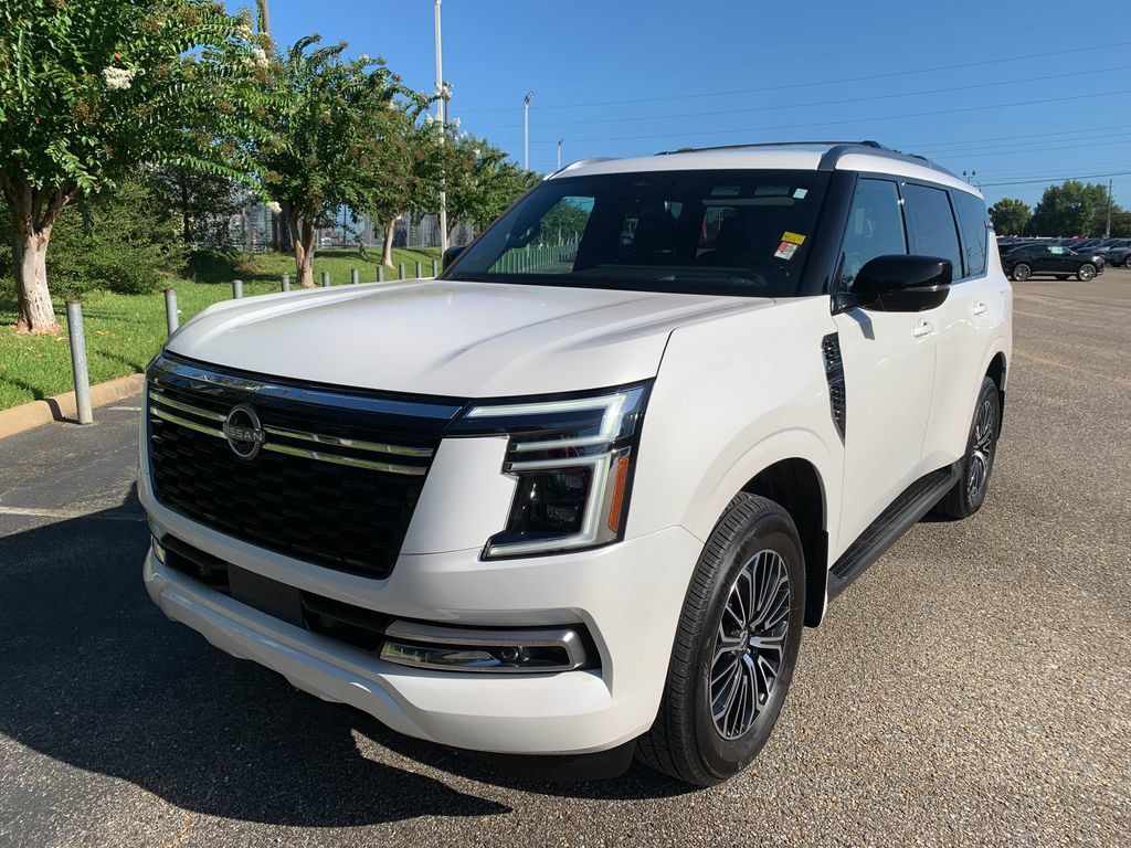 Used 2025 Nissan Armada SL w/ Captain's Chari Seat Package RWD image 4