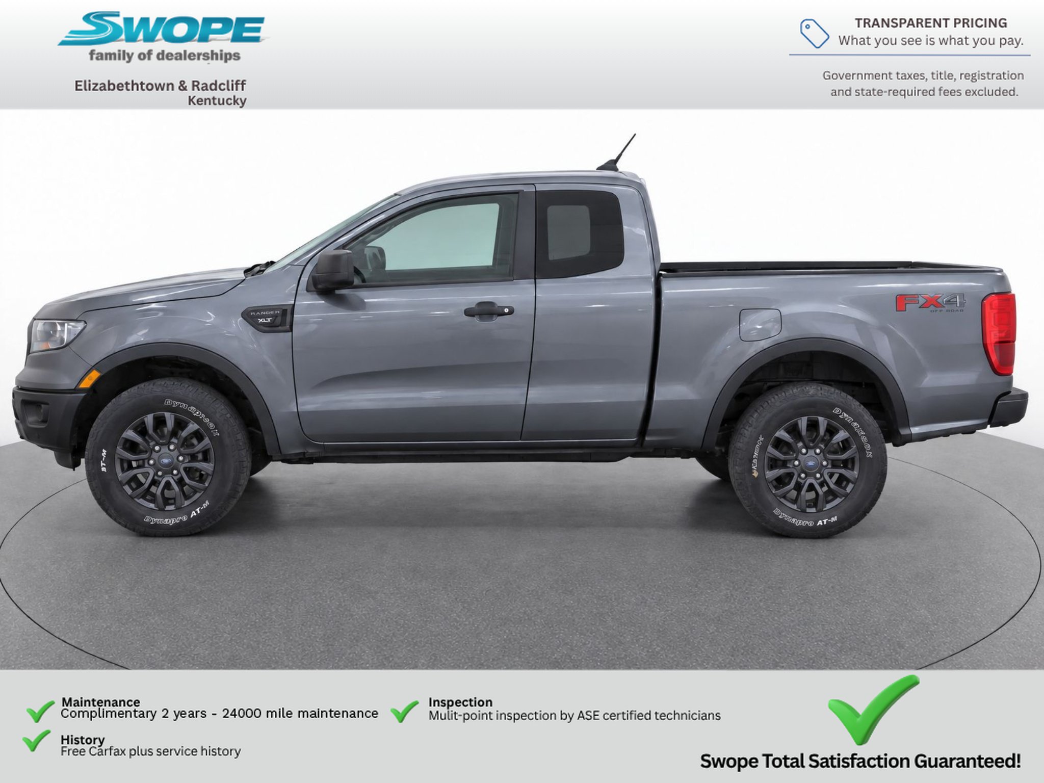 Used 2021 Ford Ranger XLT w/ Equipment Group 301A Mid AWD/4WD image 8