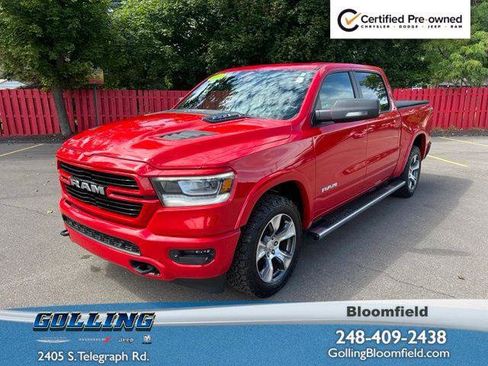 Certified 2019 RAM 1500 Laramie w/ Sport Appearance Package AWD/4WD image 1