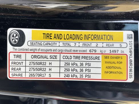 Used 2021 Cadillac Escalade ESV Sport w/ Driver Assist Tech Package AWD/4WD image 53