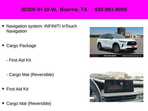 Used 2023 INFINITI QX60 Autograph w/ Cargo Package AWD/4WD image 10