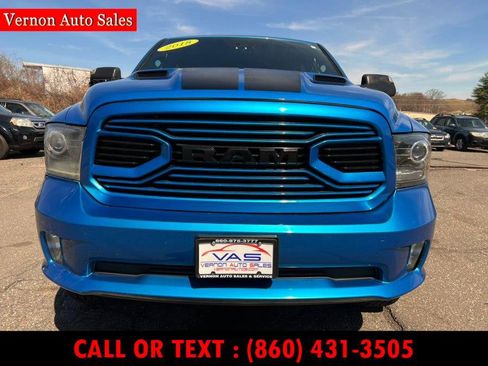 Used 2018 RAM 1500 Sport w/ Hydro Blue Sport Package image 2
