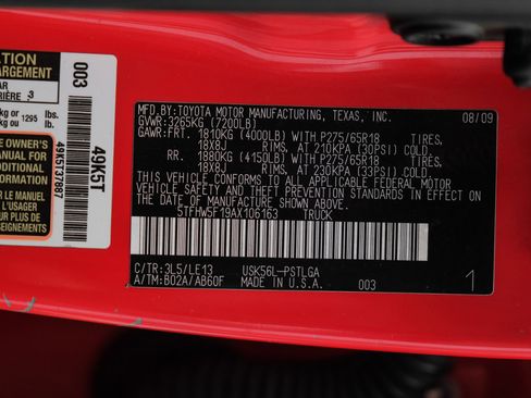 Used 2010 Toyota Tundra Platinum image 63