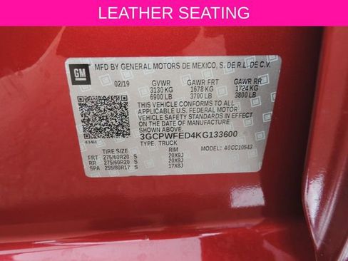 Used 2019 Chevrolet Silverado 1500 High Country w/ Technology Package image 18