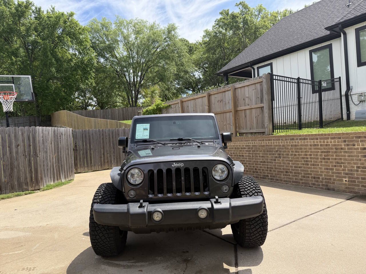 Used 2017 Jeep Wrangler Unlimited Sport w/ Quick Order Package 24S AWD/4WD image 23