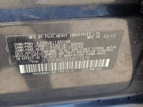 Used 2013 Subaru Impreza 2.0i Sport Limited AWD/4WD image 16
