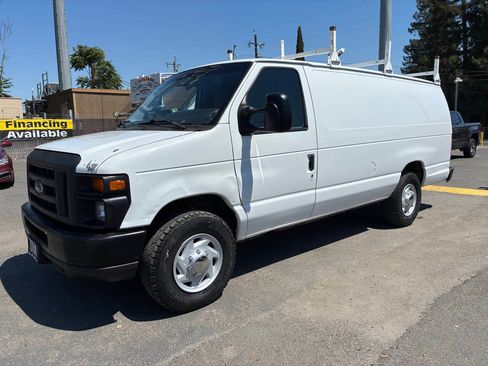 Used 2013 Ford E-250 and Econoline 250 Extended w/ Commercial Cargo Van Pkg RWD image 1