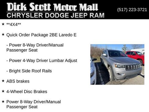 Used 2020 Jeep Grand Cherokee Laredo image 2