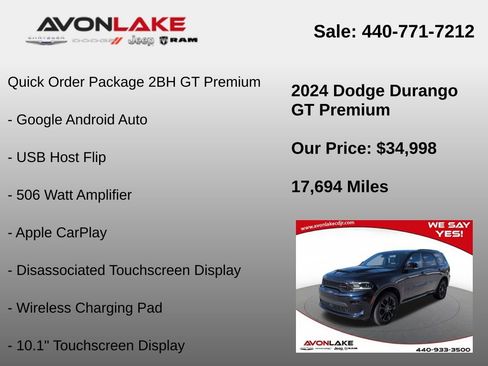 Used 2024 Dodge Durango GT image 36