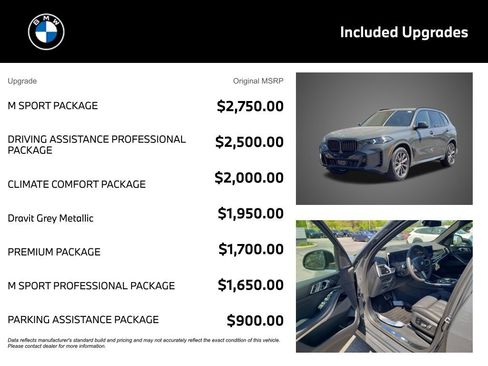 New 2026 BMW X5 xDrive40i w/ M Sport Package AWD/4WD image 4