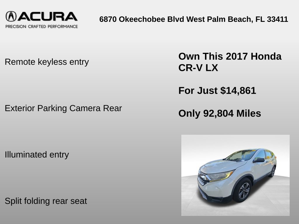 Used 2017 Honda CR-V LX image 6