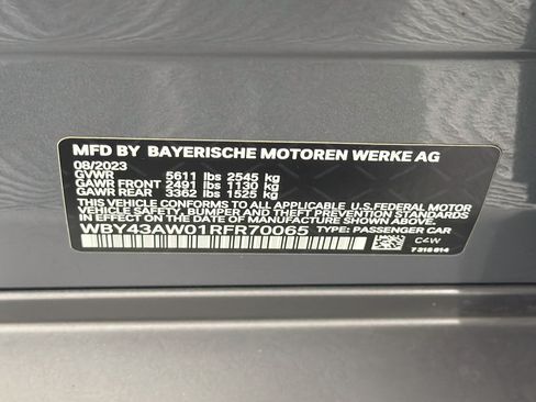 Used 2024 BMW i4 eDrive35 w/ Premium Package RWD image 12