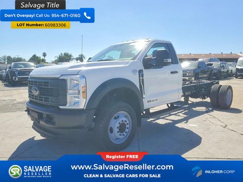 Used 2024 Ford F550 2WD Regular Cab Super Duty image 1