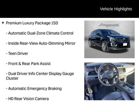 Certified 2025 Cadillac XT5 Premium Luxury image 9