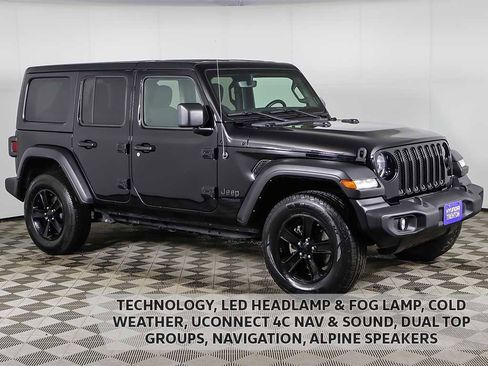 Used 2022 Jeep Wrangler Unlimited Sport image 1