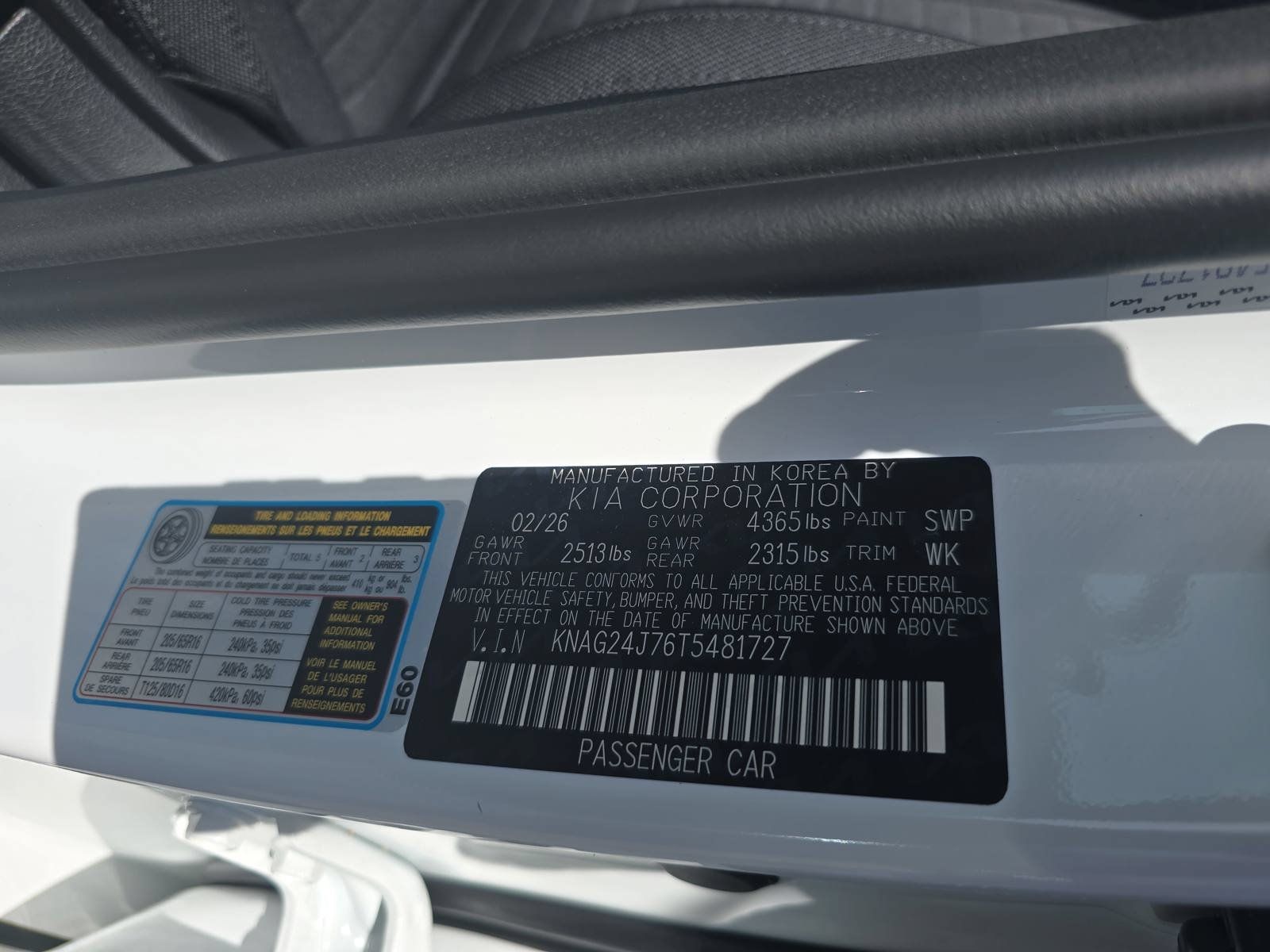 New 2026 Kia K5 LXS FWD image 35