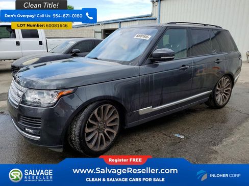 Used 2016 Land Rover Range Rover Supercharged AWD/4WD image 1